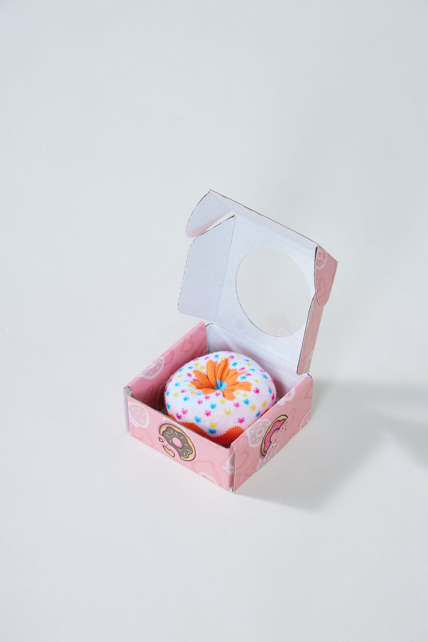 Donut Creative Gift Box Tide Socks - 1 Pair