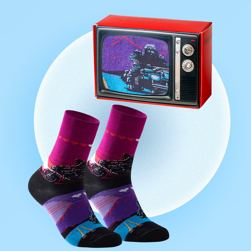 Vintage TV Gift Socks
