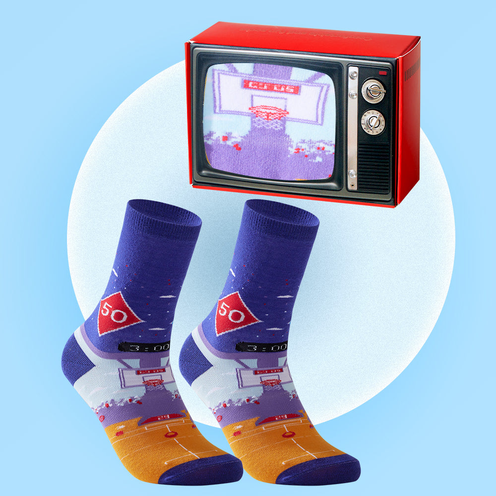 Vintage TV Gift Socks