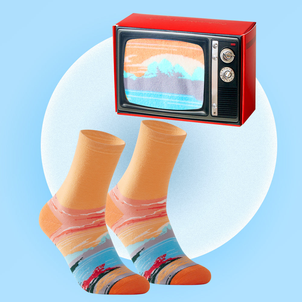 Vintage TV Gift Socks