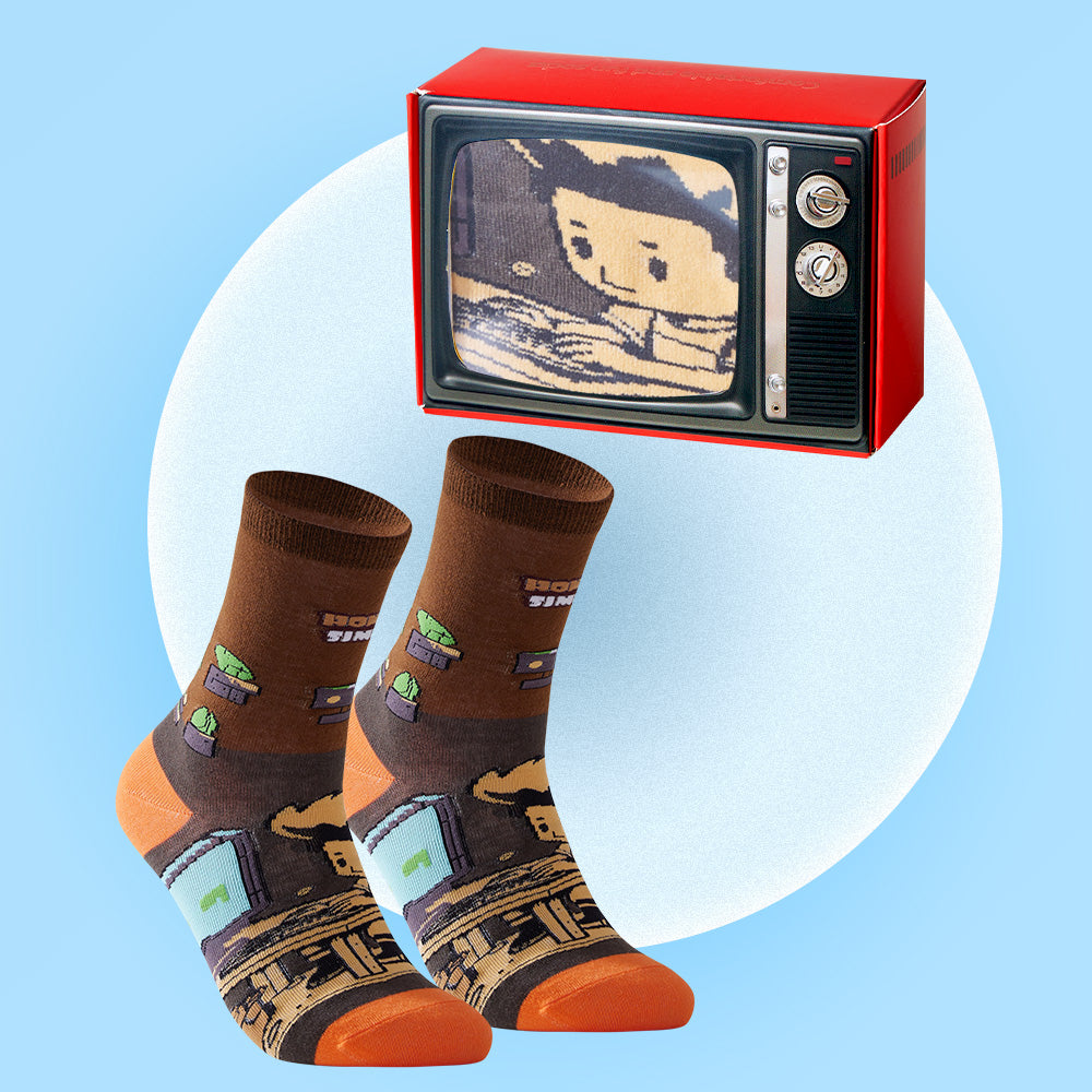 Vintage TV Gift Socks