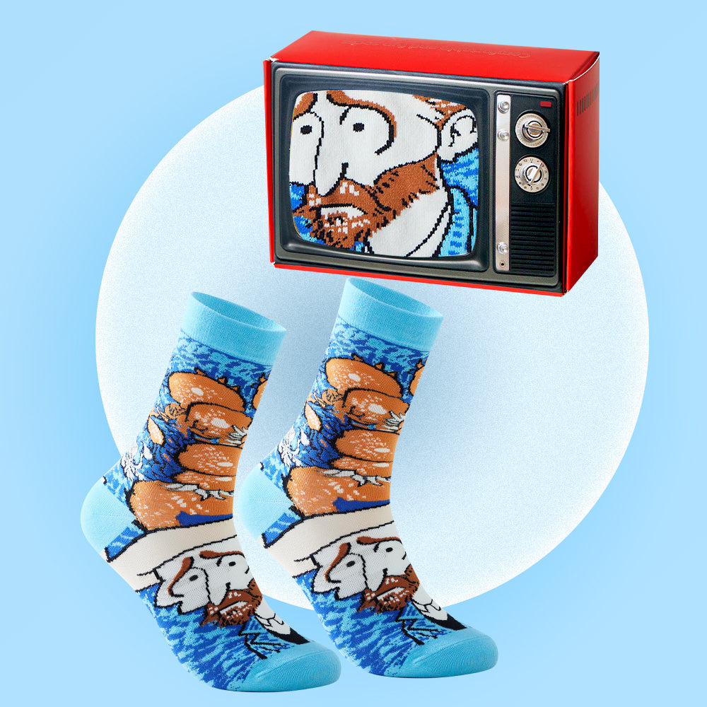 Vintage TV Gift Socks