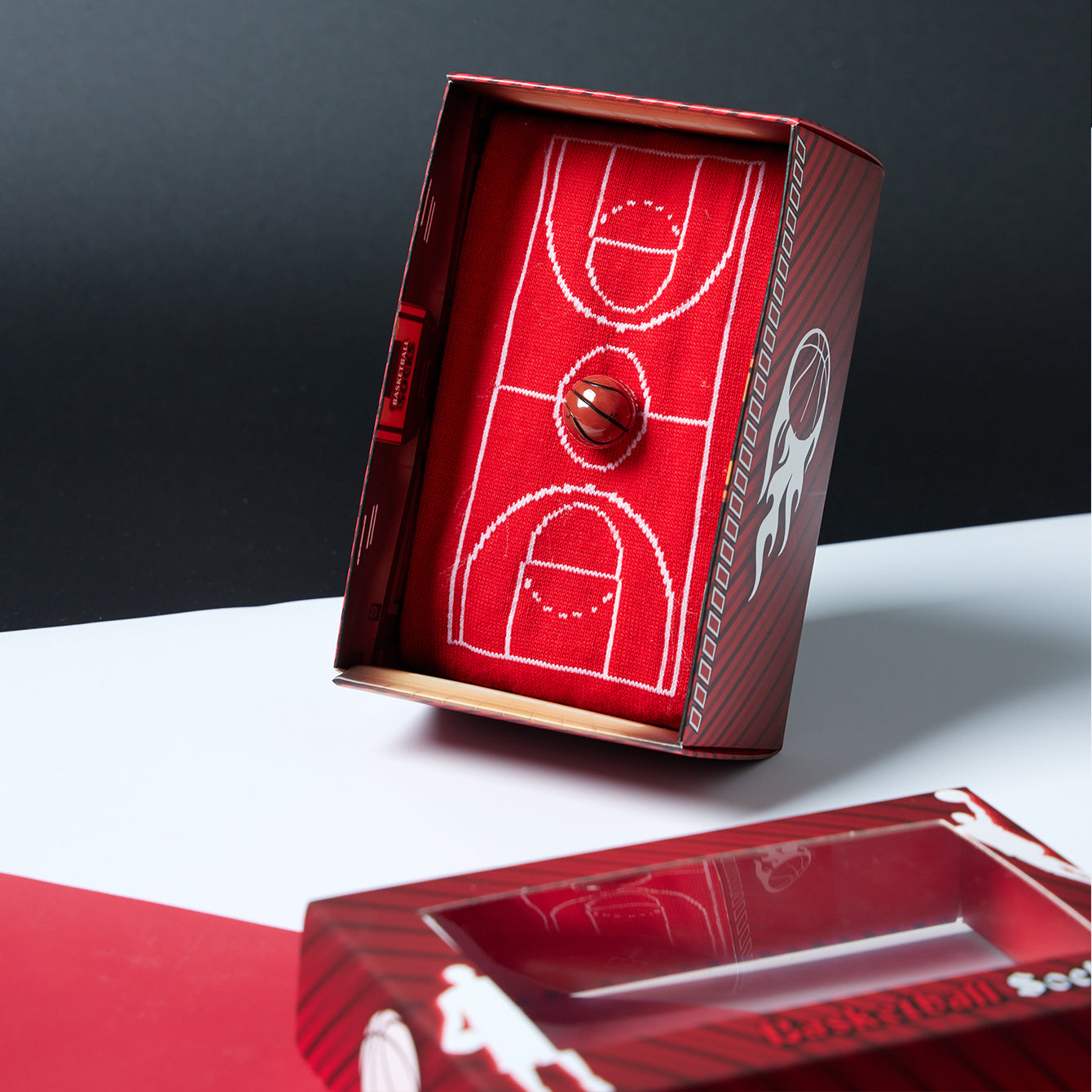 Basketball Creative Gift Socks - Red
