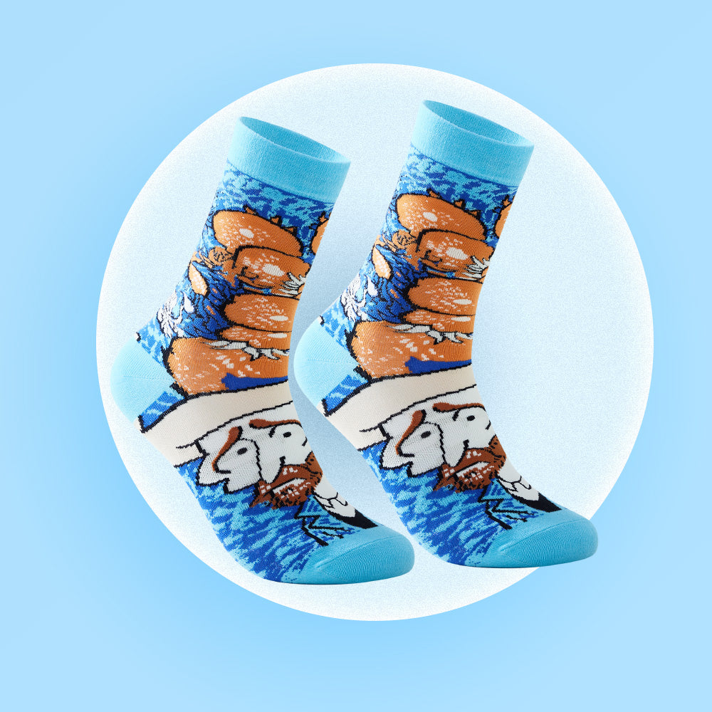 Vintage TV Gift Socks