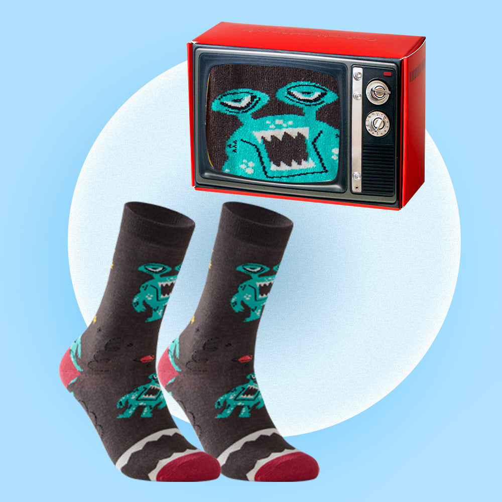 Vintage TV Gift Socks