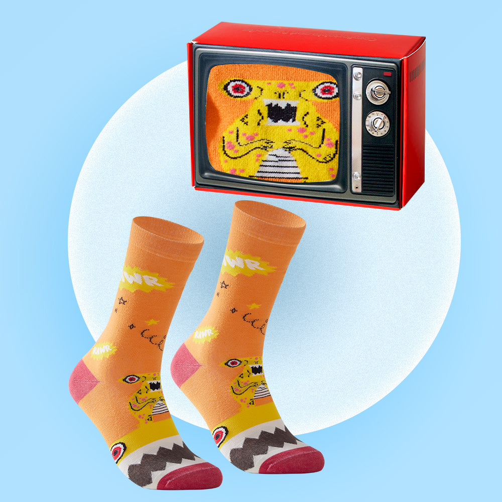 Vintage TV Gift Socks