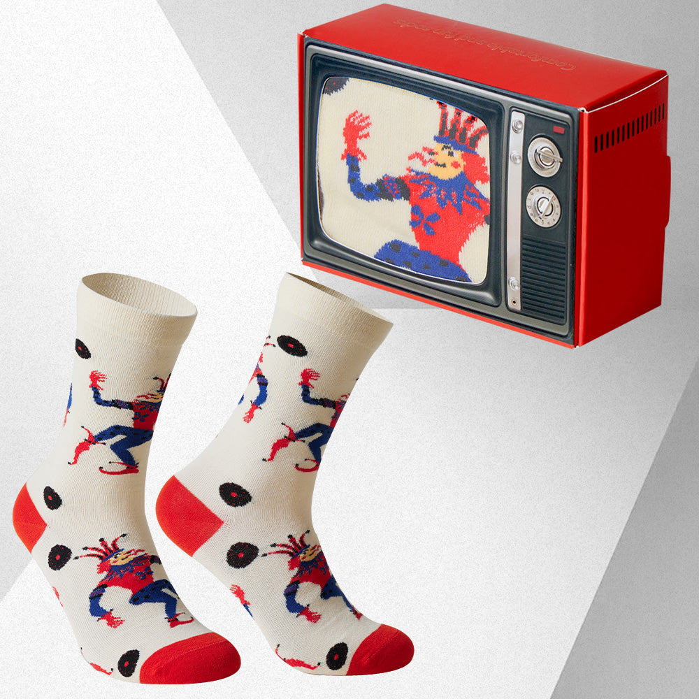 Vintage TV Gift Socks