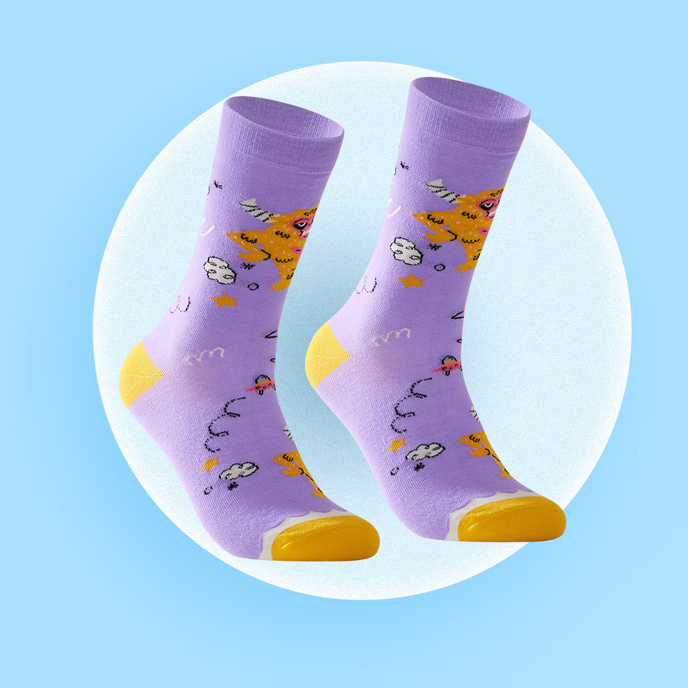 Vintage TV Gift Socks
