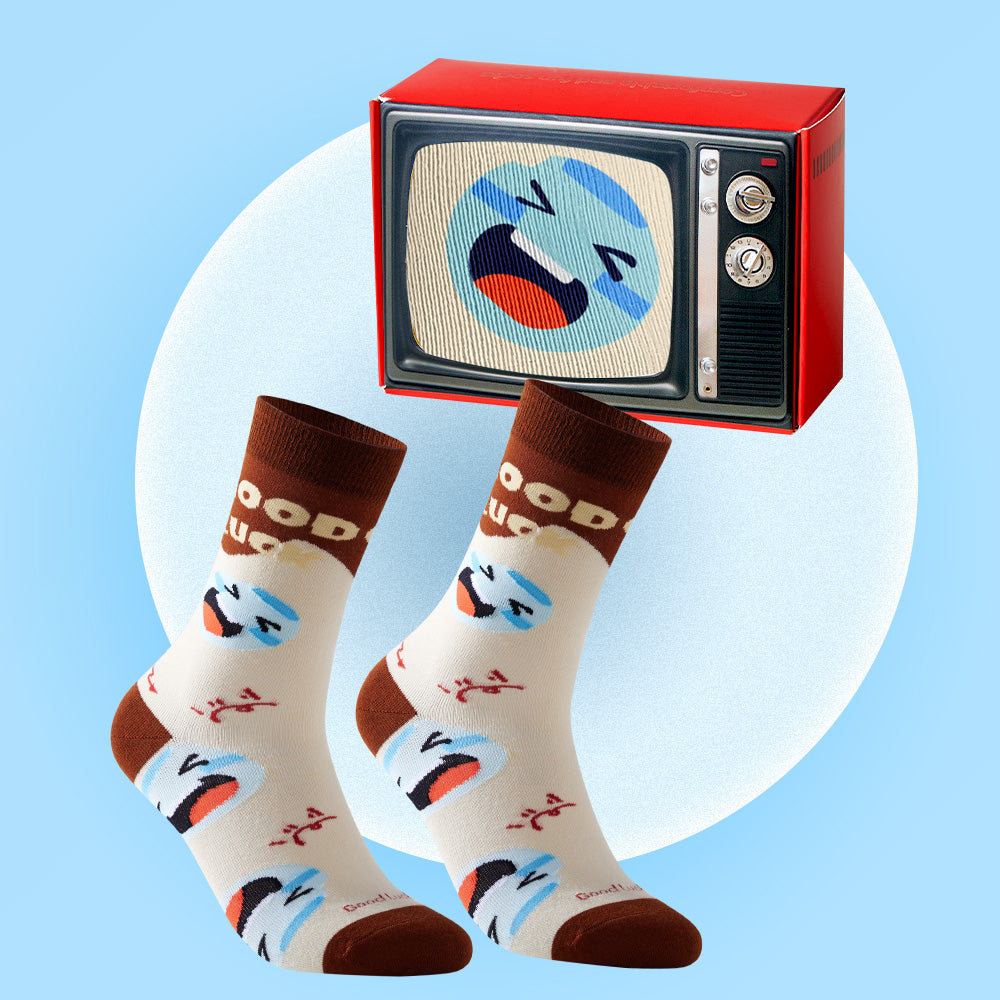 Vintage TV Gift Socks