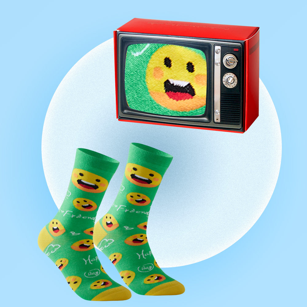 Vintage TV Gift Socks