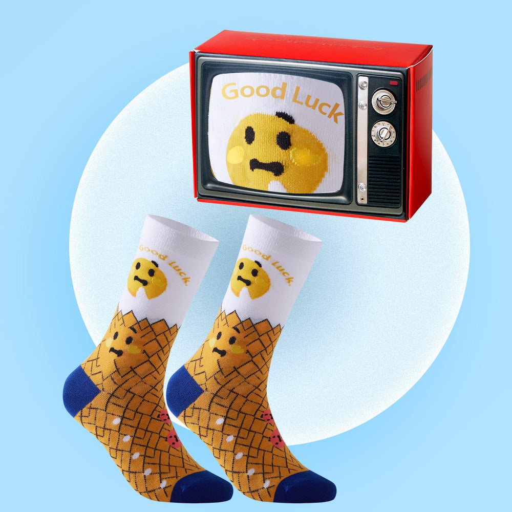 Vintage TV Gift Socks