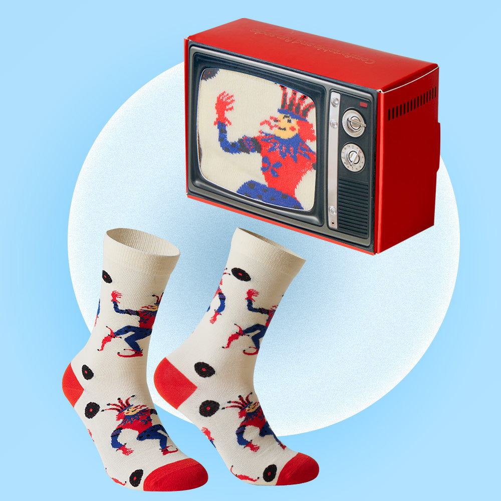 Vintage TV Gift Socks