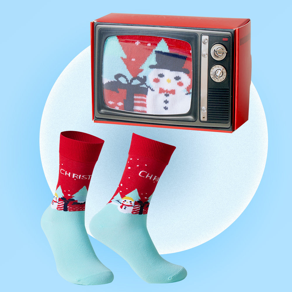Vintage TV Gift Socks
