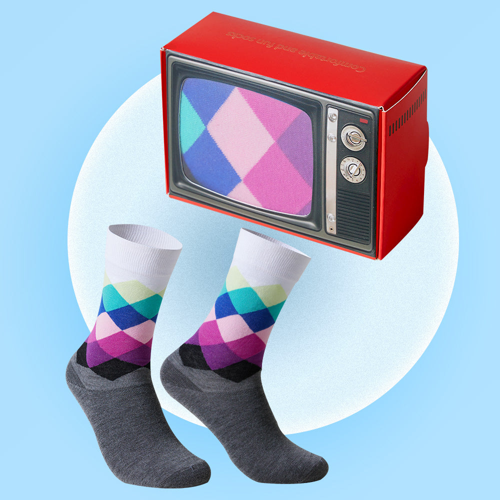 Vintage TV Gift Socks