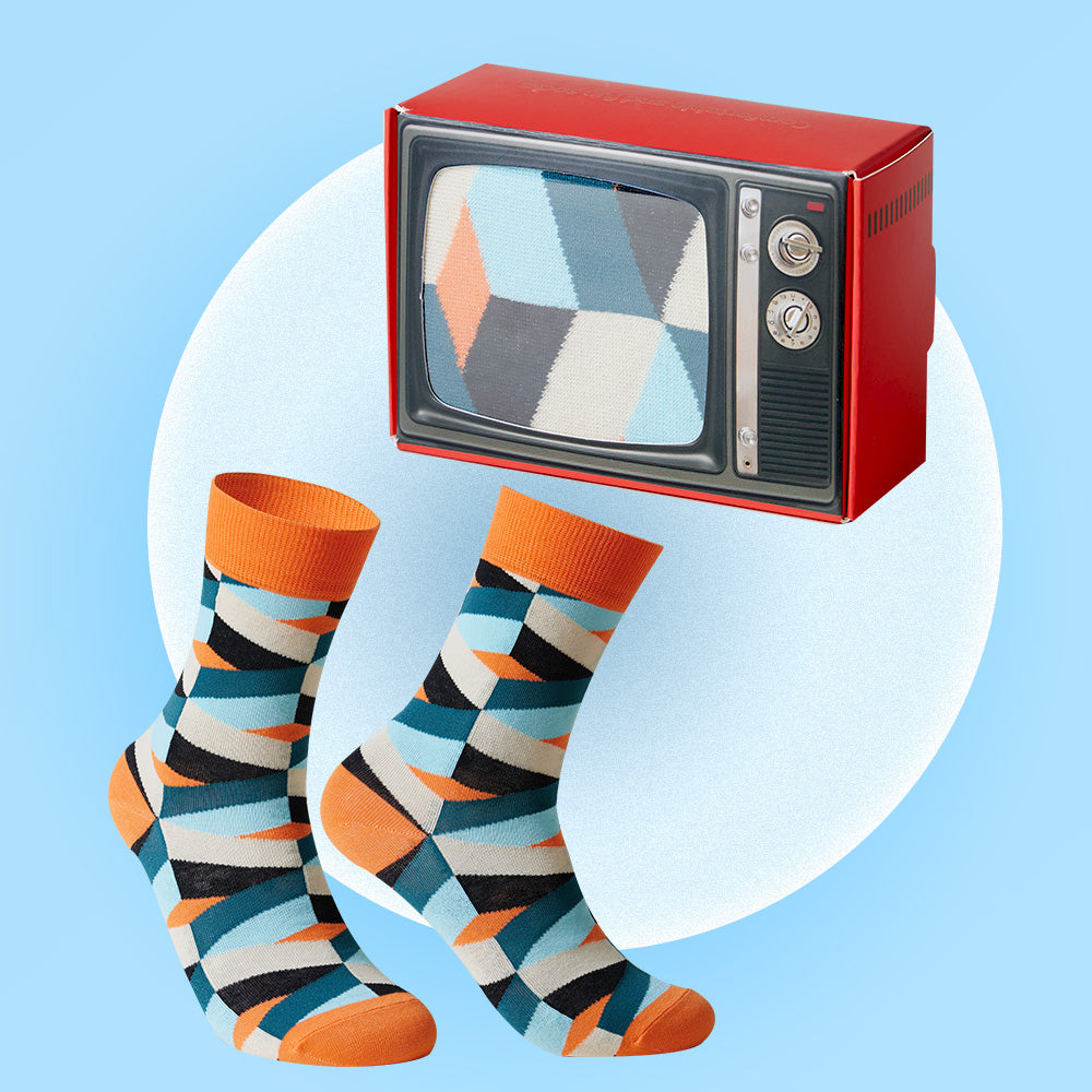 Vintage TV Gift Socks