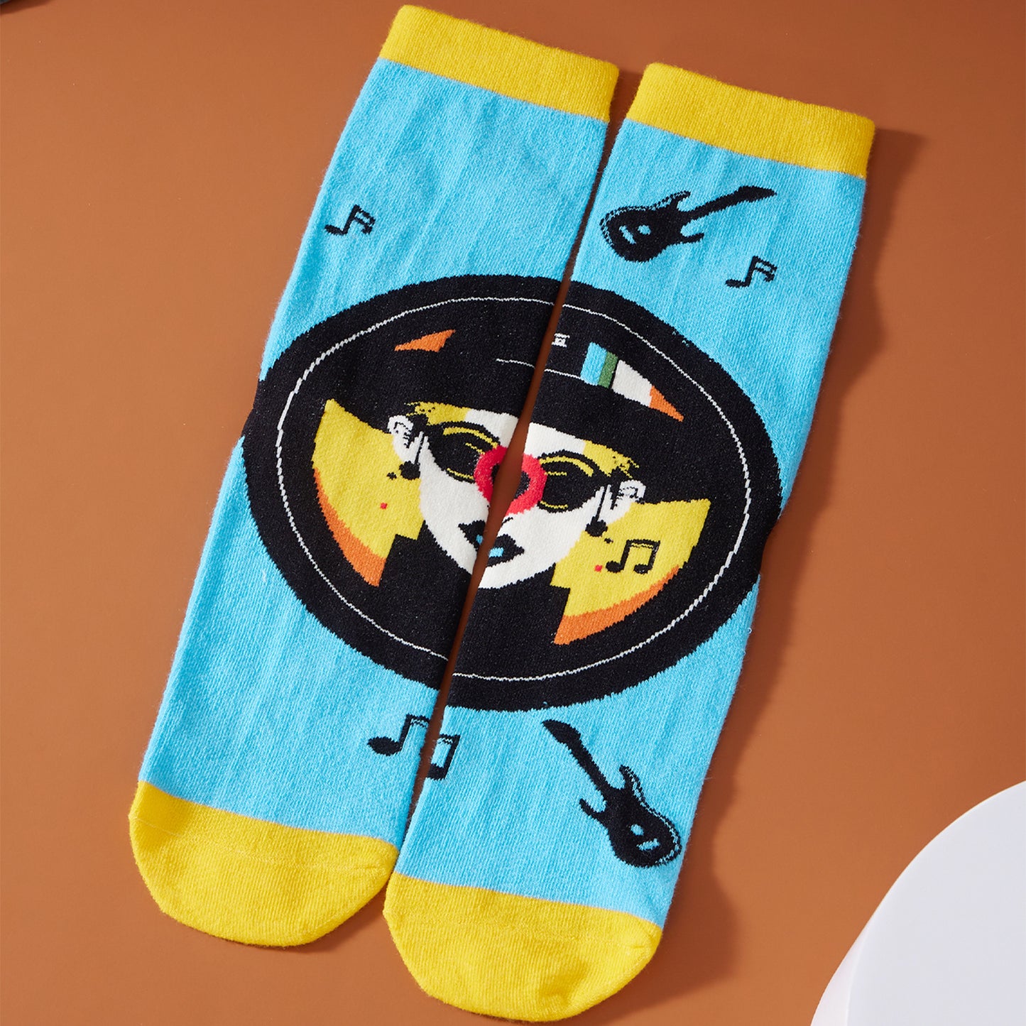 CD Record Gift Box Tide Socks