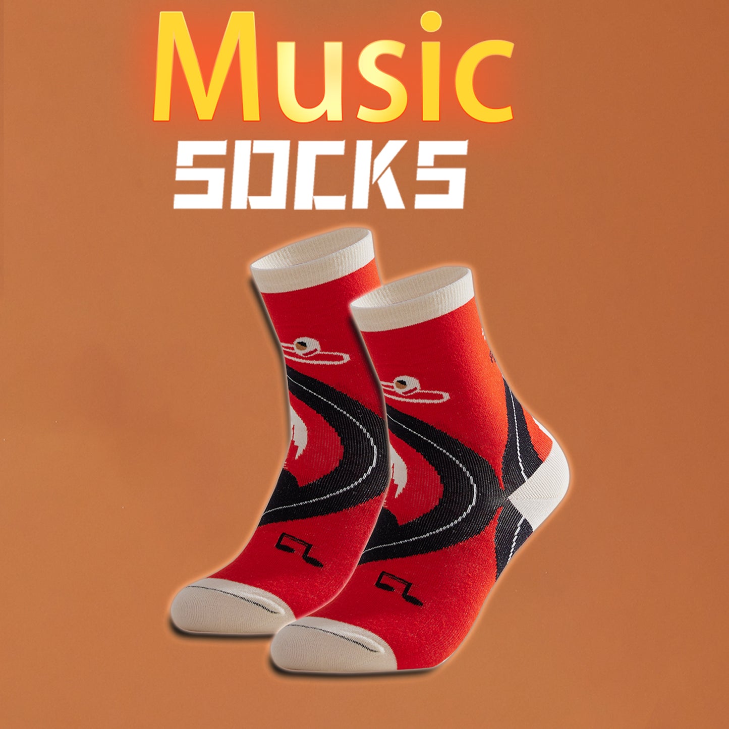 CD Record Gift Box Tide Socks