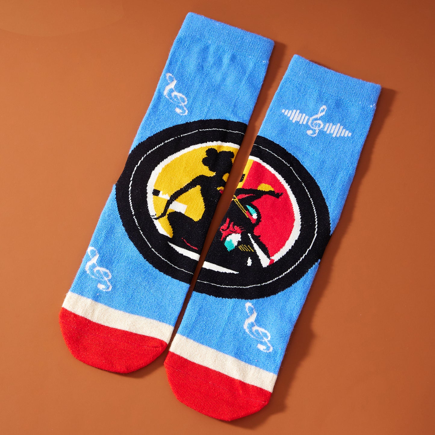 CD Record Gift Box Tide Socks