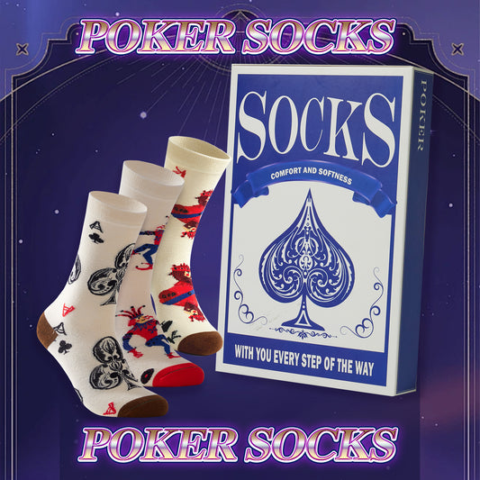 Classic Poker Ideas Gift Socks