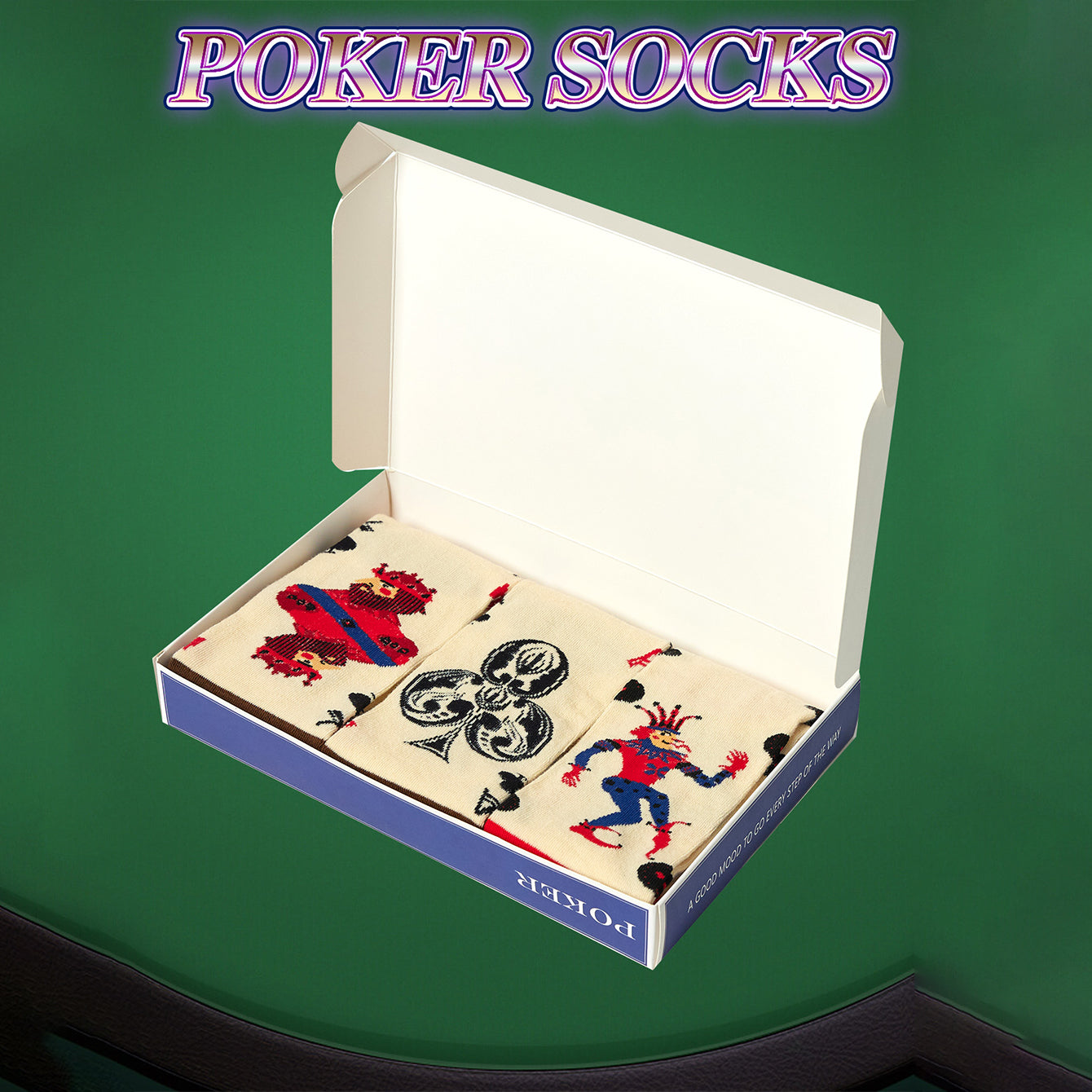 Classic Poker Ideas Gift Socks