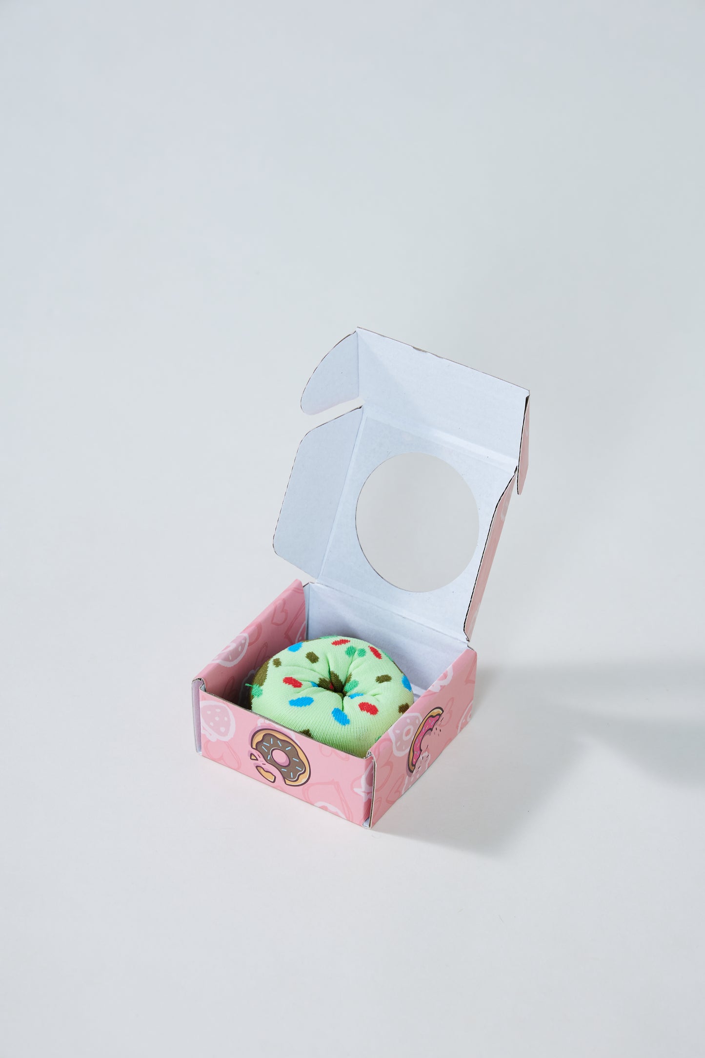 Donut Creative Gift Box Tide Socks - 1 Pair