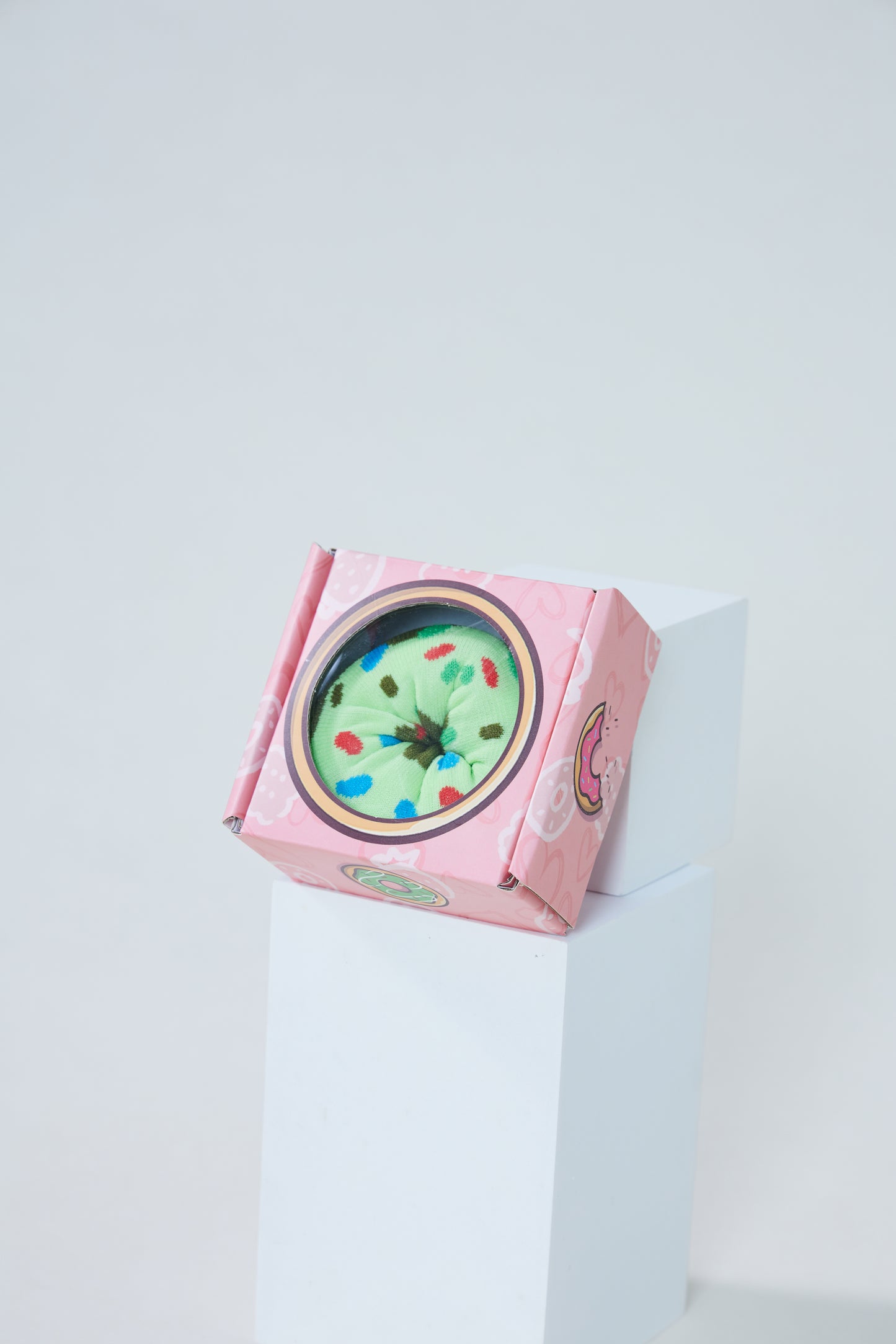 Donut Creative Gift Box Tide Socks - 1 Pair