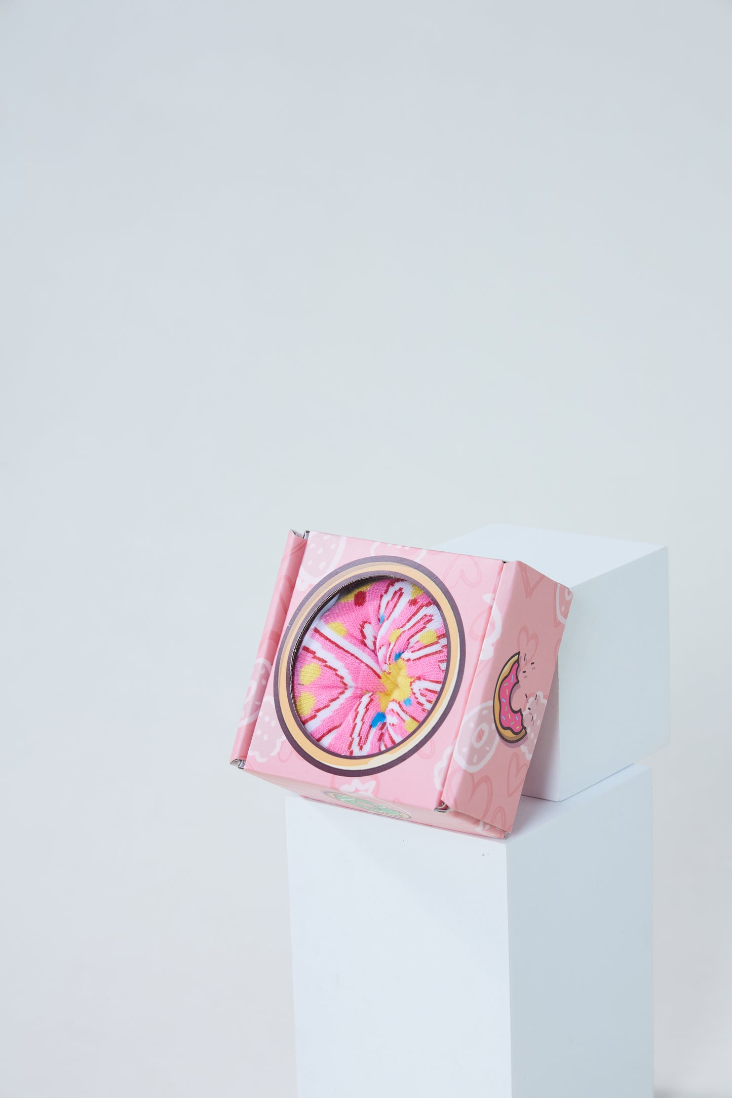 Donut Creative Gift Box Tide Socks - 1 Pair