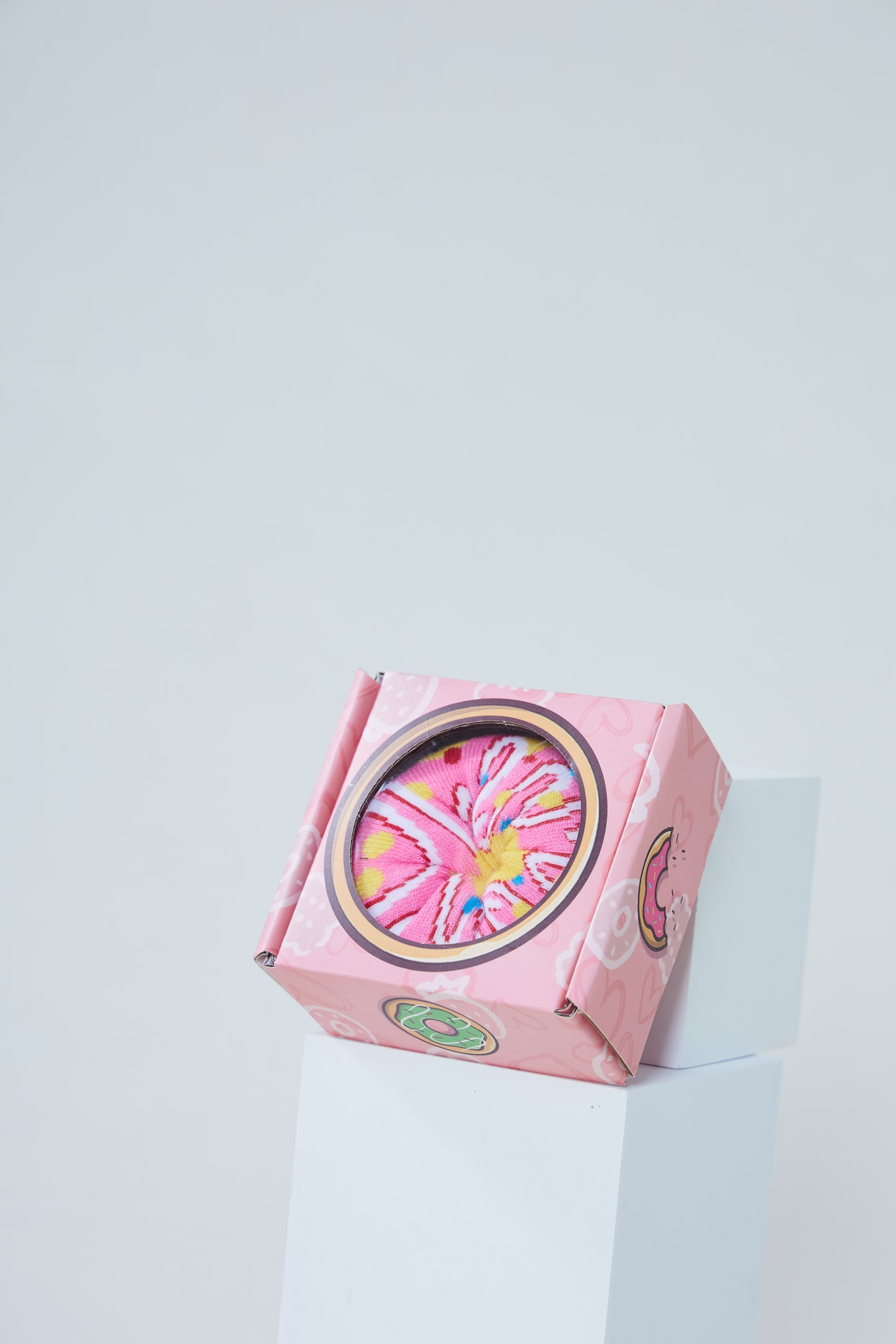 Donut Creative Gift Box Tide Socks - 1 Pair