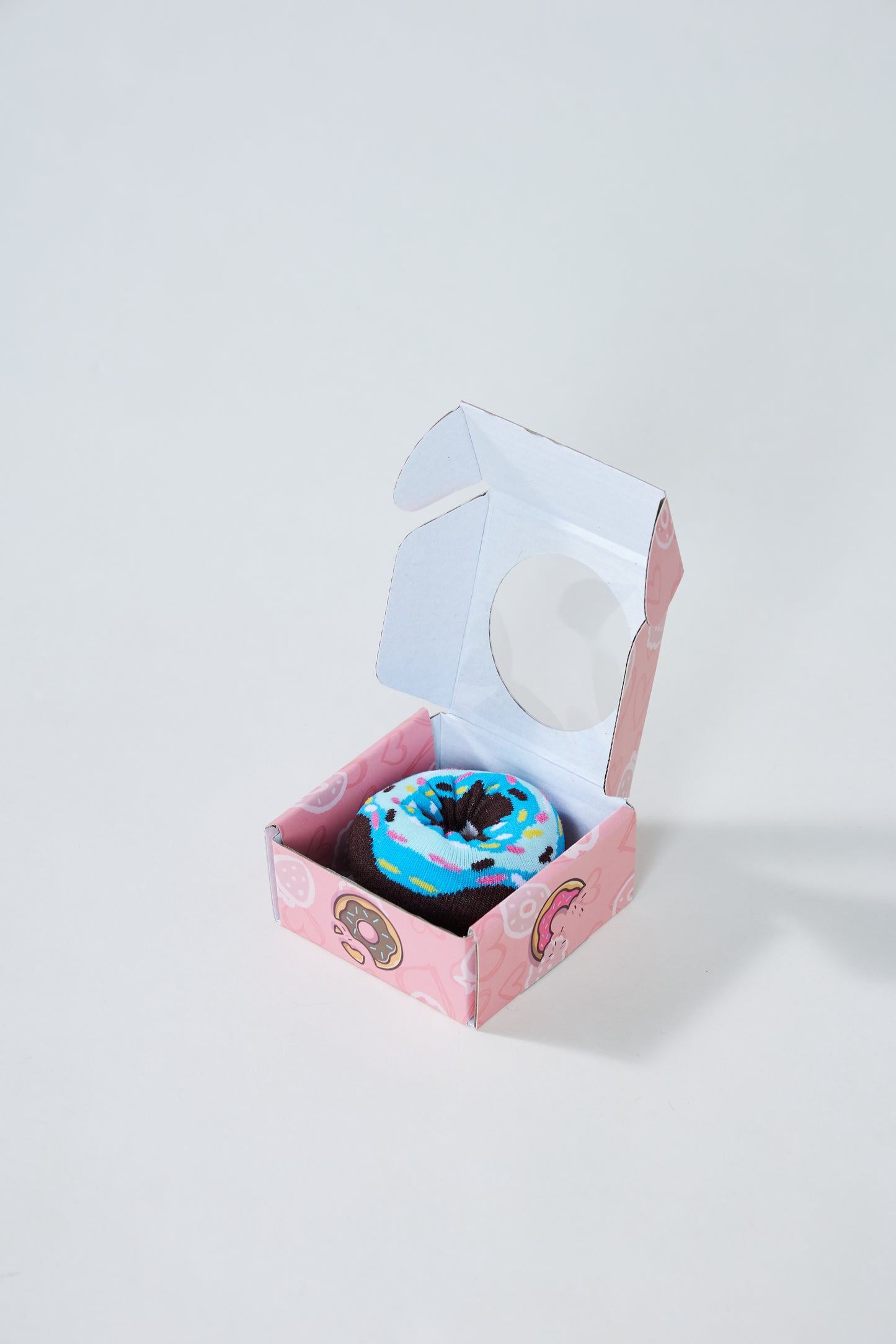 Donut Creative Gift Box Tide Socks - 1 Pair