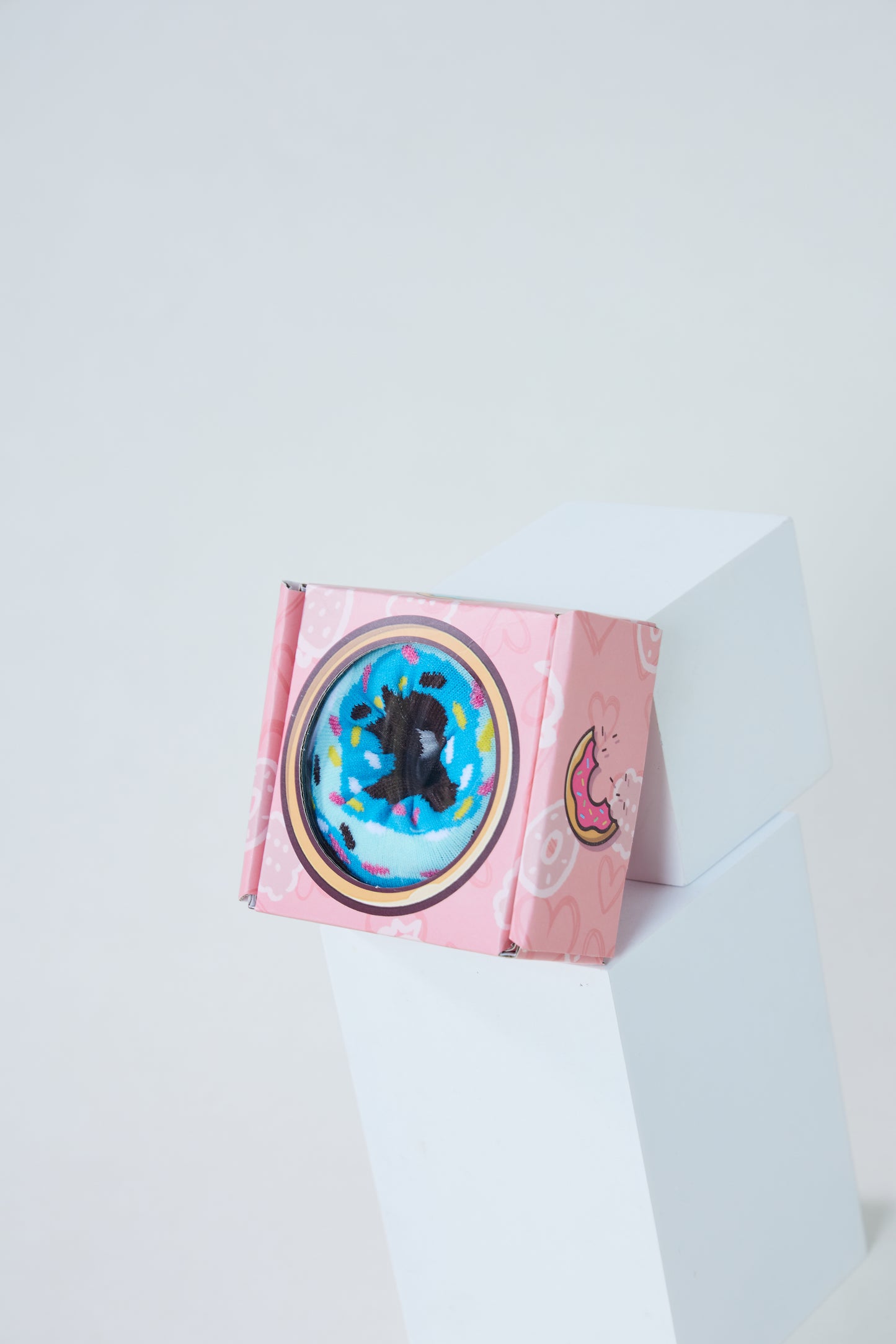Donut Creative Gift Box Tide Socks - 1 Pair