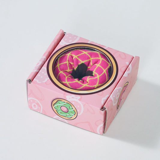 Donut Creative Gift Box Tide Socks - 1 Pair