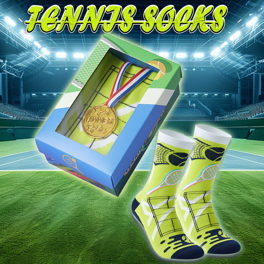 Tennis Creative Gift Box Tide Socks