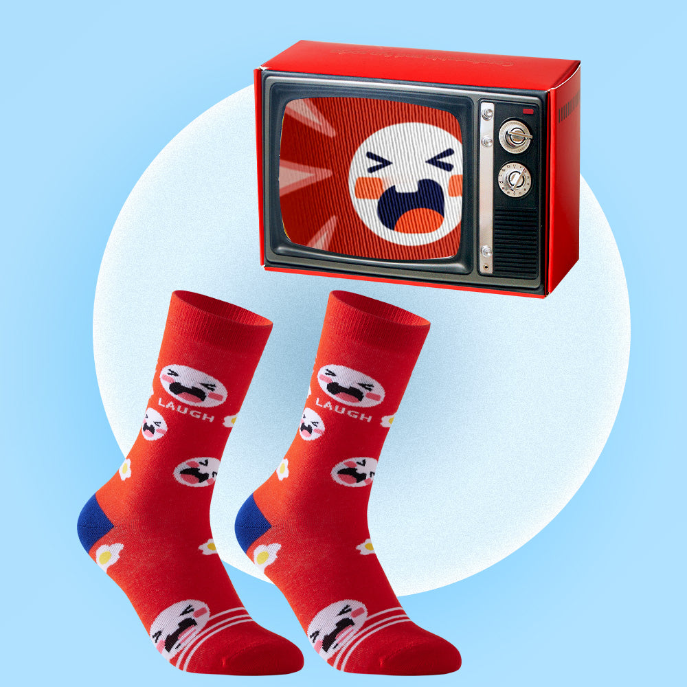 Vintage TV Gift Socks