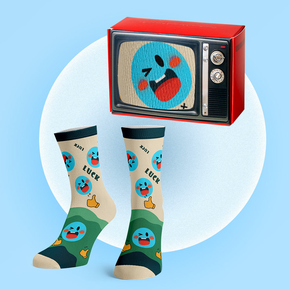 Vintage TV Gift Socks